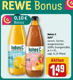 REWE Hohes C Saft Angebot