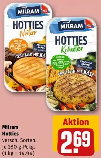 REWE Milram Hotties Angebot