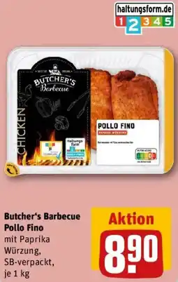 REWE Butcher's Barbecue Pollo Fino Angebot