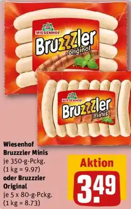REWE Wiesenhof Bruzzzler Minis oder Bruzzzler Original Angebot