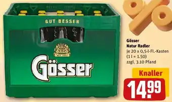 REWE Gösser Natur Radler Angebot