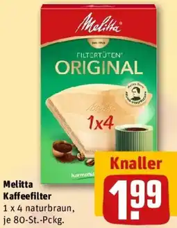 REWE Melitta Kaffeefilter Angebot