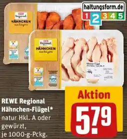REWE REWE Regional Hähnchen-Flügel Angebot