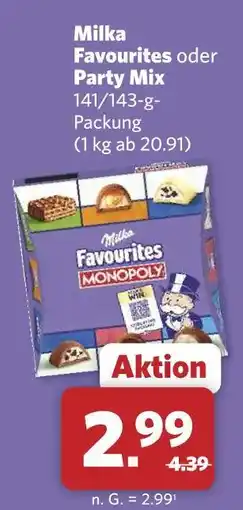 Combi Milka favourites Angebot