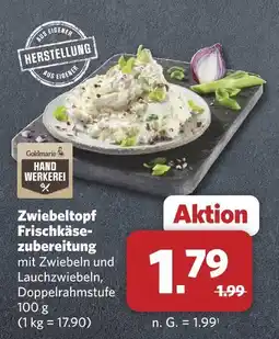 Combi Goldmarie zwiebeltopf frischkäsezubereitung Angebot