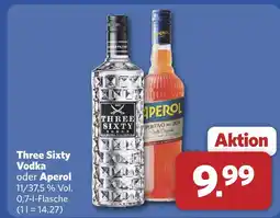 Combi Three sixty vodka Angebot