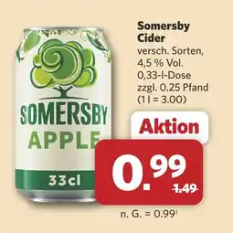 Combi Somersby cider apple Angebot