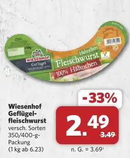 Combi Wiesenhof geflügel-fleischwurst Angebot