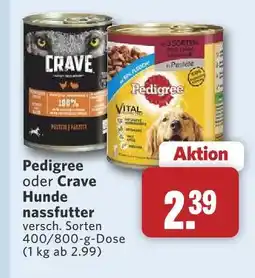 Combi Pedigree hunde nassfutter Angebot