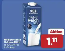 Combi Weihenstephan haltbare milch Angebot