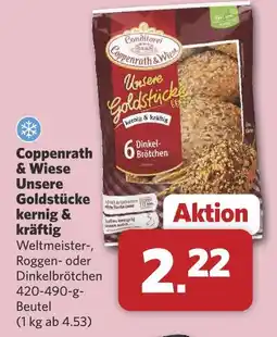 Combi Coppenrath & wiese unsere goldstücke weltmeisterbrötchen Angebot