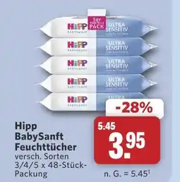 Combi Hipp babysanft feuchttücher Angebot