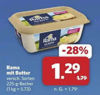 Combi Rama mit butter Angebot