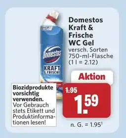 Combi Domestos kraft & frische wc gel Angebot