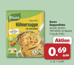 Combi Knorr suppenliebe hühnersuppe Angebot
