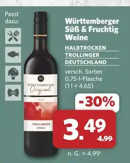 Combi Württemberg original süß & fruchtig trollinger Angebot