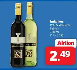 Combi Imiglikos rotwein Angebot
