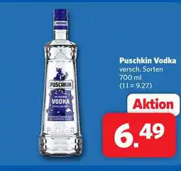 Combi Puschkin vodka Angebot