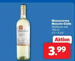 Combi Mezzacorona moscato giallo Angebot