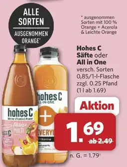 Combi Hohes c säfte Angebot