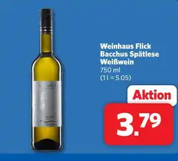 Combi Weinhaus flick bacchus spätlese weißwein Angebot