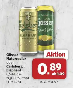 Combi Gösser naturradler Angebot