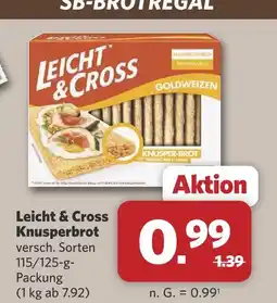 Combi Leicht & cross knusperbrot goldweizen Angebot