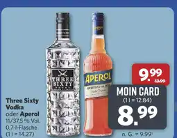 Combi Three sixty vodka Angebot