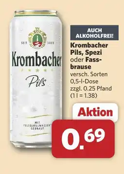 Combi Krombacher pils Angebot
