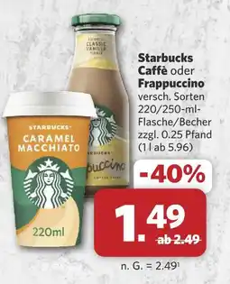 Combi Starbucks caramel macchiato Angebot