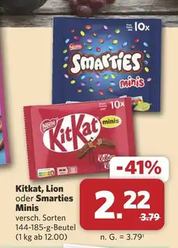 Combi Nestlé kitkat minis Angebot