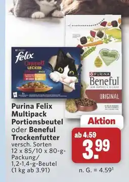 Combi Purina felix multipack portionsbeutel Angebot