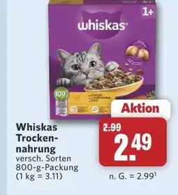 Combi Whiskas trockennahrung Angebot