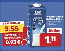 Combi Weihenstephan haltbare milch Angebot