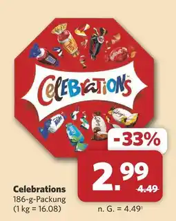 Combi Celebrations Angebot