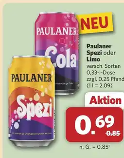 Combi Paulaner spezi Angebot