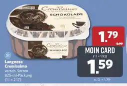 Combi Langnese cremissimo schokolade Angebot