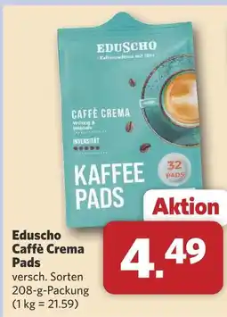 Combi Eduscho caffè crema pads Angebot