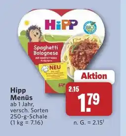 Combi Hipp menüs spaghetti bolognese Angebot