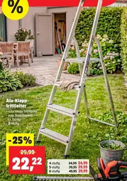 Thomas Philipps Alu-klapp-trittleiter 3-stufig Angebot