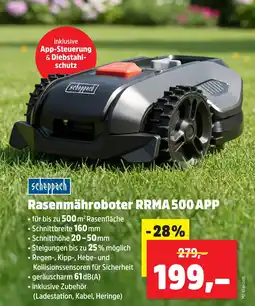 Thomas Philipps Scheppach rasenmähroboter rrma 500 app Angebot