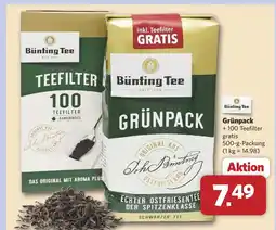 Combi Bünting tee grünpack Angebot