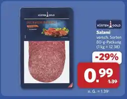 Combi Küsten gold delikatess salami Angebot