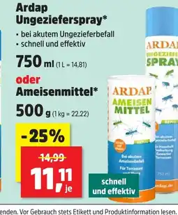 Thomas Philipps Ardap ungezieferspray oder ameisenmittel Angebot