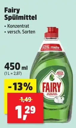Thomas Philipps Fairy spülmittel Angebot