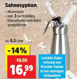 Thomas Philipps Sahnesyphon Angebot