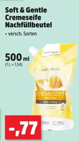 Thomas Philipps Soft & gentle cremeseife nachfüllbeutel Angebot