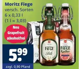 Getränkewelt Moritz fiege grapefruit alkoholfrei Angebot