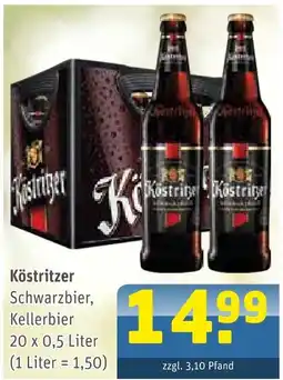 Getränke Arena Köstritzer schwarzbier, kellerbier Angebot