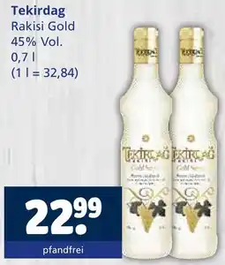 Getränkewelt Tekirdag rakisi gold Angebot